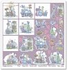Zestaw do scrapbooking (HS code 48025890) SLS-074 Spring in Full Color